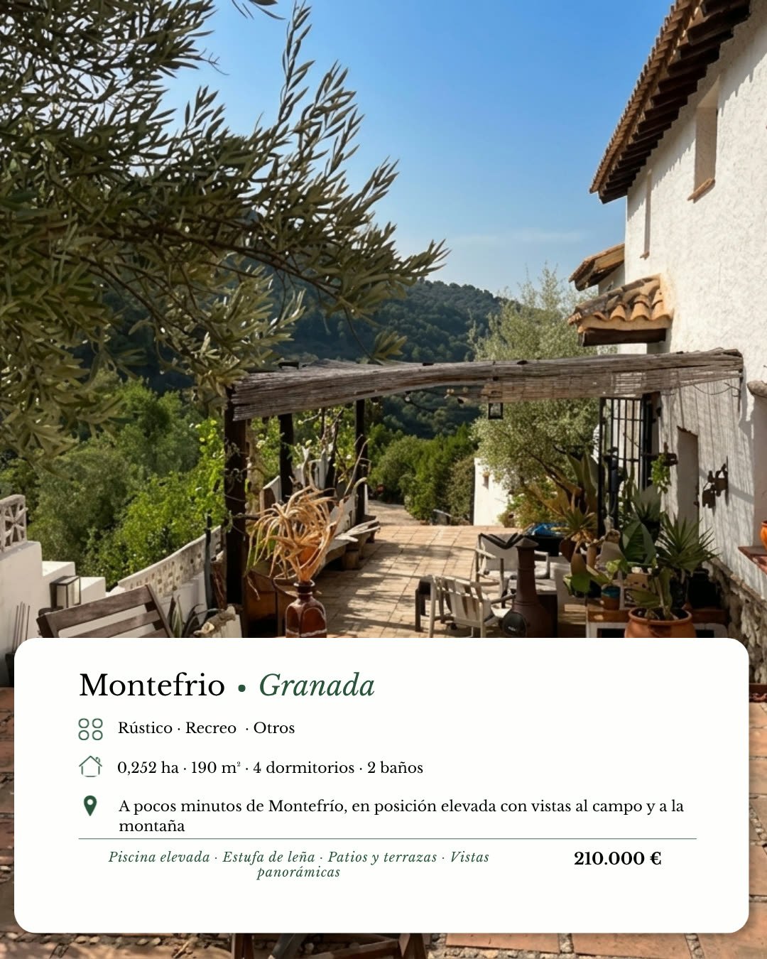 Carrusel Cocampo, ficha de la finca